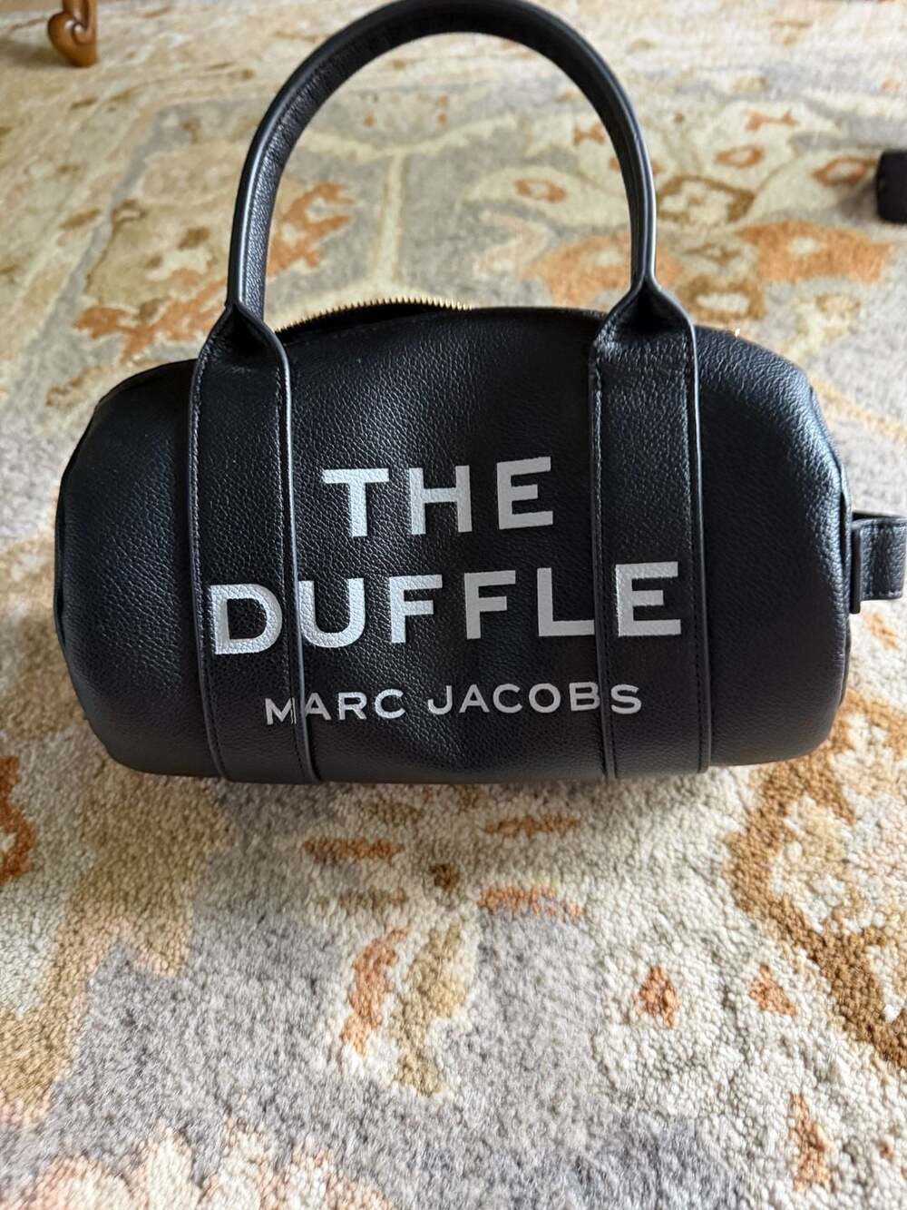 Marc Jacobs The Duffle Bag Black Leather